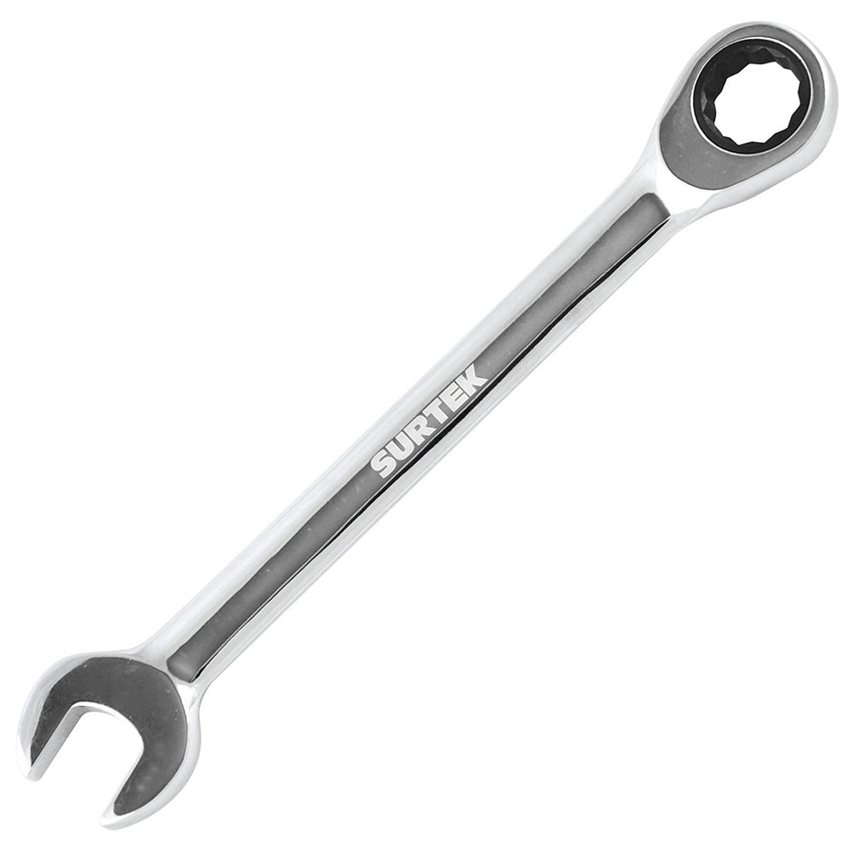 LLAVE COMBINADA PULIDO ESPEJO DE MATRACA METRICA, 12 PUNTAS, 10MM SKU 1005800