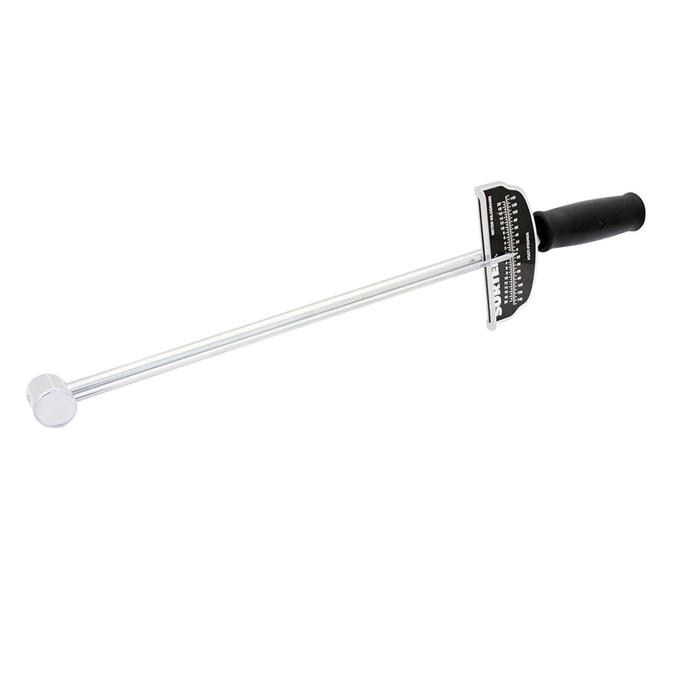 TORQUAMETRO DE AGUJA UNA ESCALA DUAL CUADRO DE 1/2", 0-140 FT-LB SKU 1071000