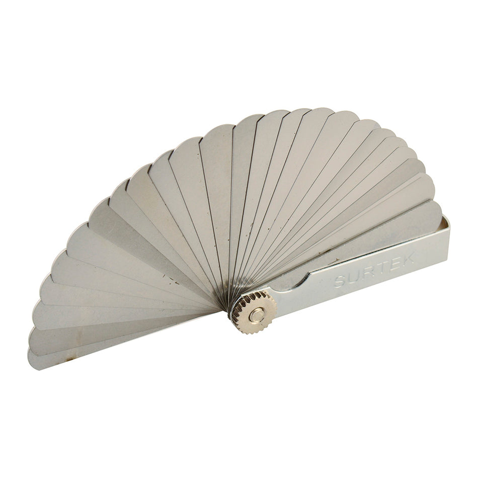 CALIBRADOR EN PULGADAS Y MILIMETRICOS 25 HOJAS SKU 1073320