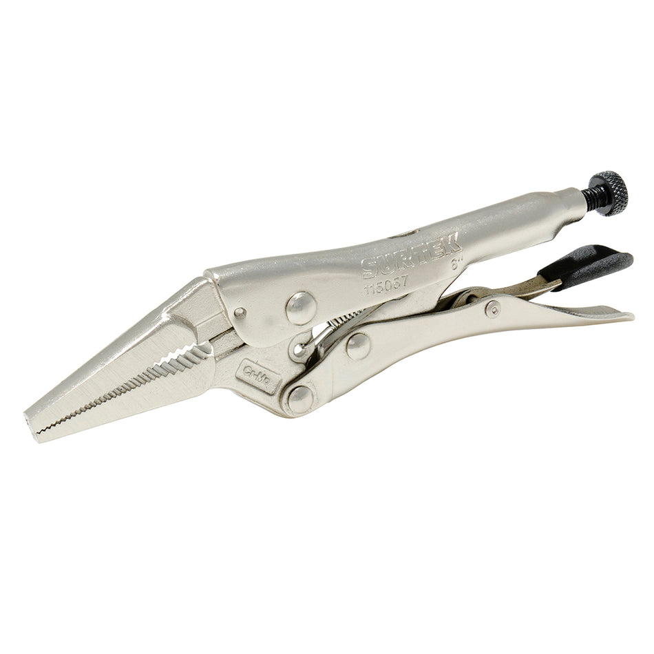 PINZA DE PRESION DE 6" NARIZ LARGA SKU 1150570