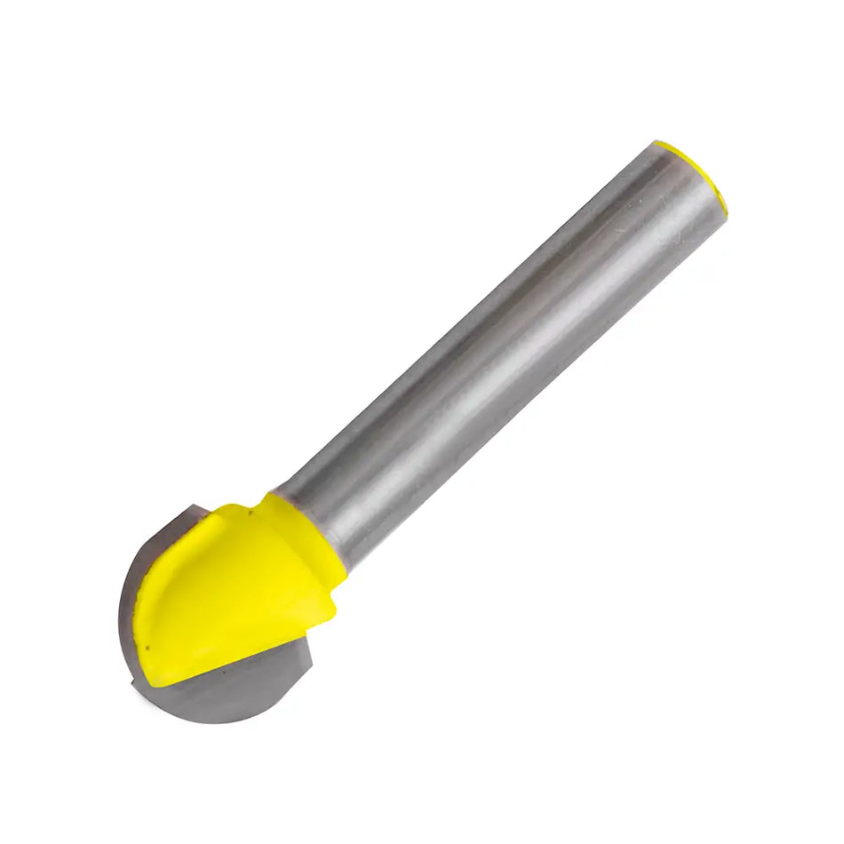 BROCA PARA ROUTER DE ACERO DE MEDIA CAA±A 1/2" ZANCO DE 1/4" SKU BROU-MC 1/20