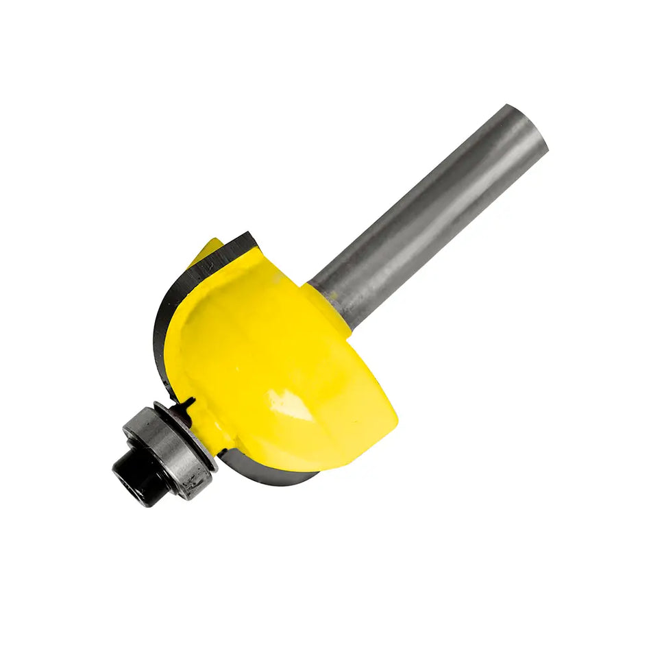 BROCA PARA ROUTER DE ACERO BOCEL CUARTO CON BALERO 1-1/8" ZANCO DE 1/4" SKU BROU-BC 1 1/8X0