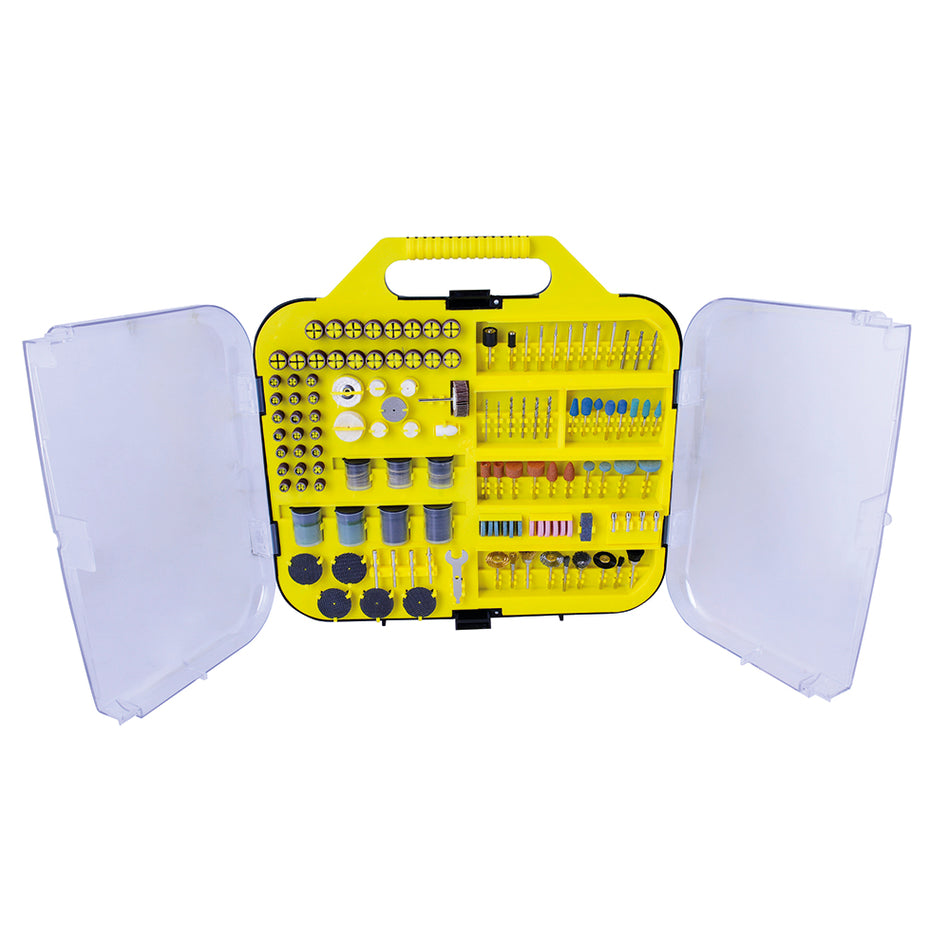 JUEGO DE ACCESORIOS PARA MOTO TOOL, 250 PIEZAS SKU 1193030