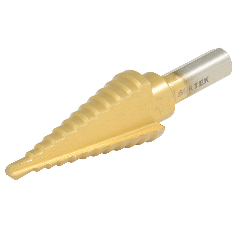BROCA ESCALONADA DE ACERO DE ALTA VELOCIDAD #1, 1/8" - 1/2" SKU 1193700