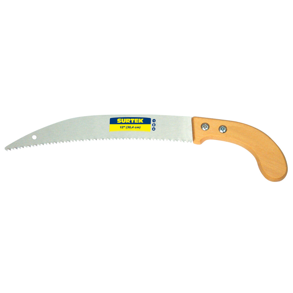 SERRUCHO DE PODA CON MANGO DE MADERA CURVO 14" SKU 1202650