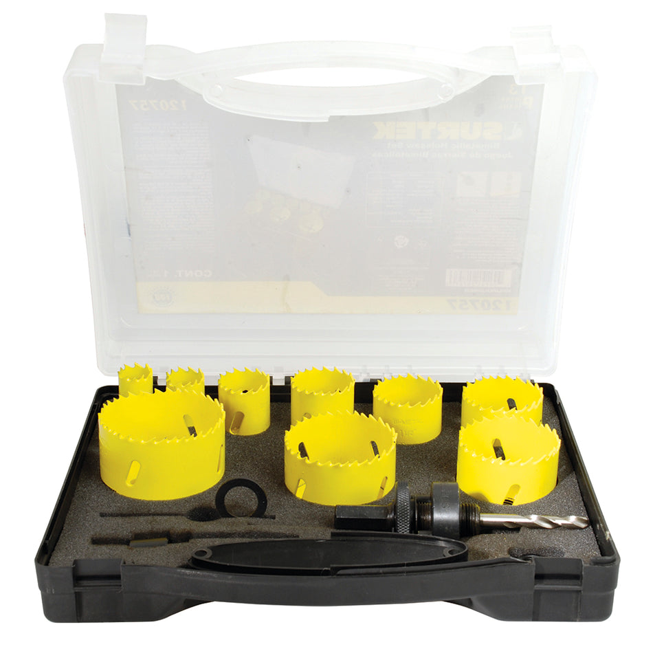 JUEGO DE CORTACARCULOS BIMETALICOS, 13 PIEZAS SKU 1207570