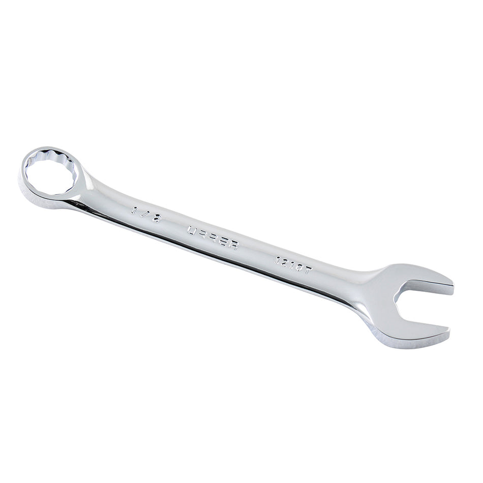 LLAVE COMBINADA CORTA PULIDO ESPEJO EN PULGADAS 12 PUNTAS 1 2 SKU 1216T