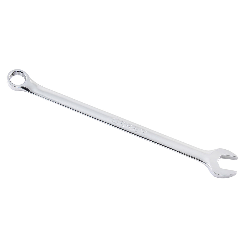 LLAVE COMBINADA EXTRA LARGA PULIDO ESPEJO EN PULGADAS 12 PUNTAS 9 16 SKU 1218L