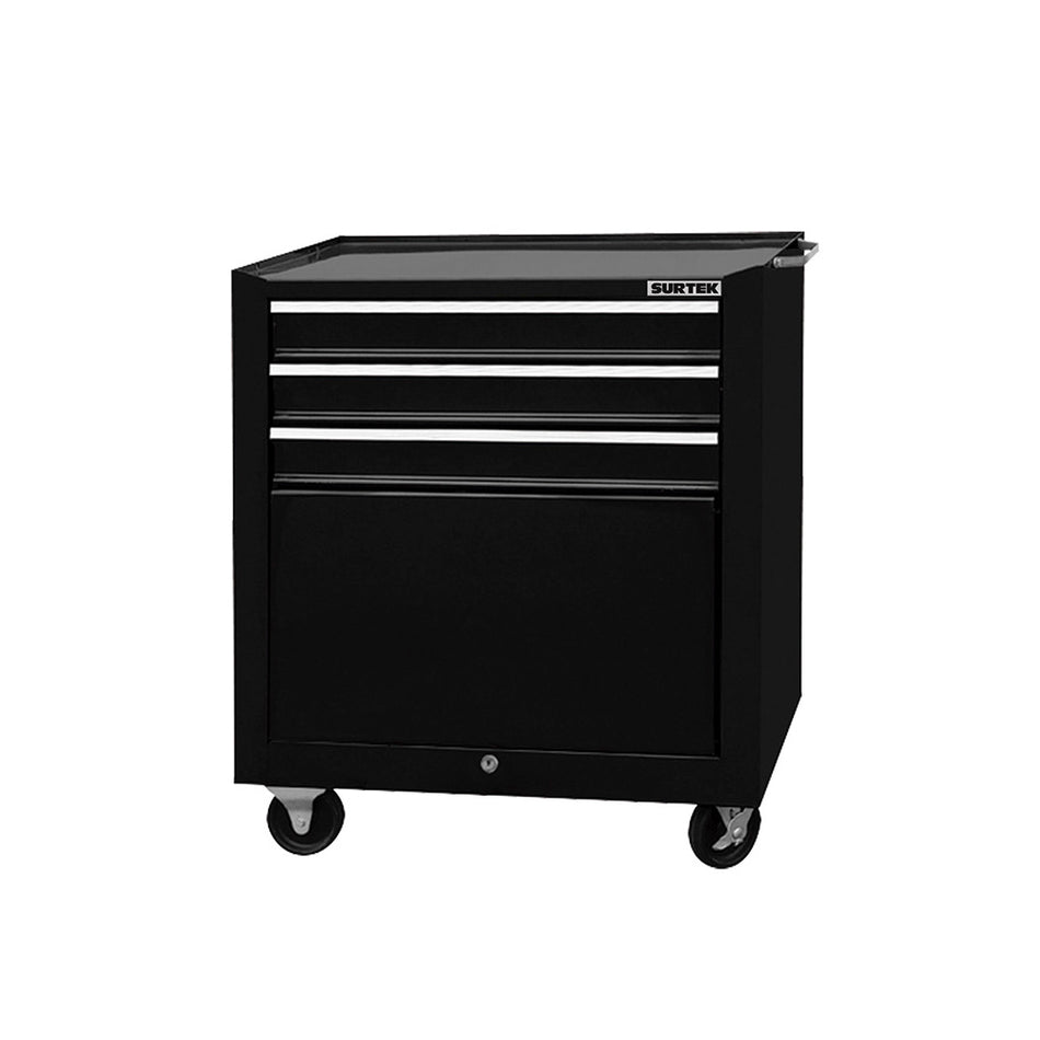 GABINETE MOVIL CON 4 GAVETAS COLOR NEGRO 27" SKU 1251140