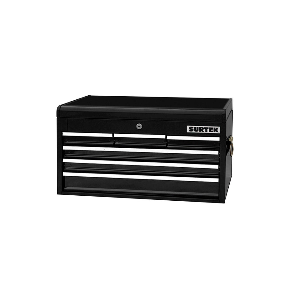 GABINETE SUPERIOR COLOR NEGRO 6 GAVETAS 26" SKU 1251150