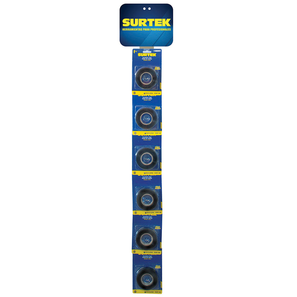 TIRA DE IMPULSO CON CINTAS DE AISLAR, 25 PIEZAS SKU 1264460