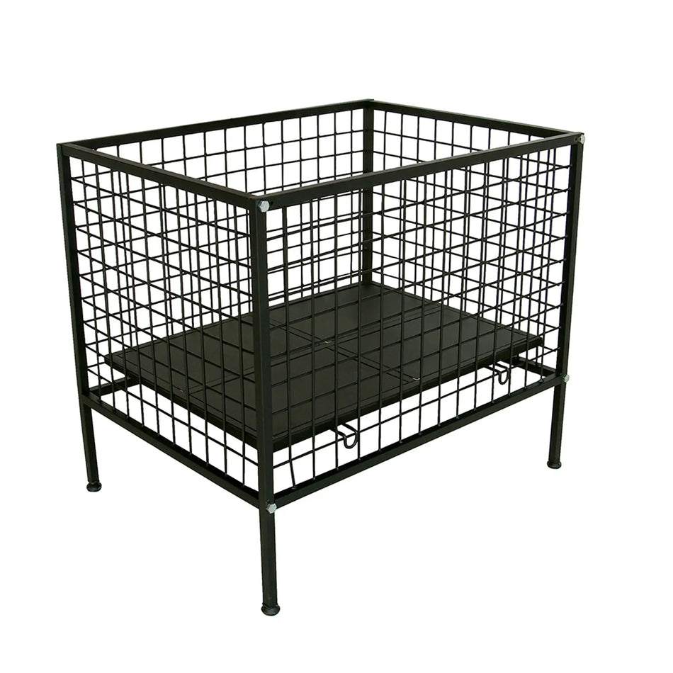 BOTADERO METALICO NEGRO 80 X 70 X 60 CM SKU RBOTAN0