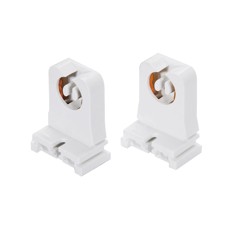 PORTALAMPARA BASE G13 BIPIN, 2 PIEZAS, COLOR BLANCO SKU 1366740