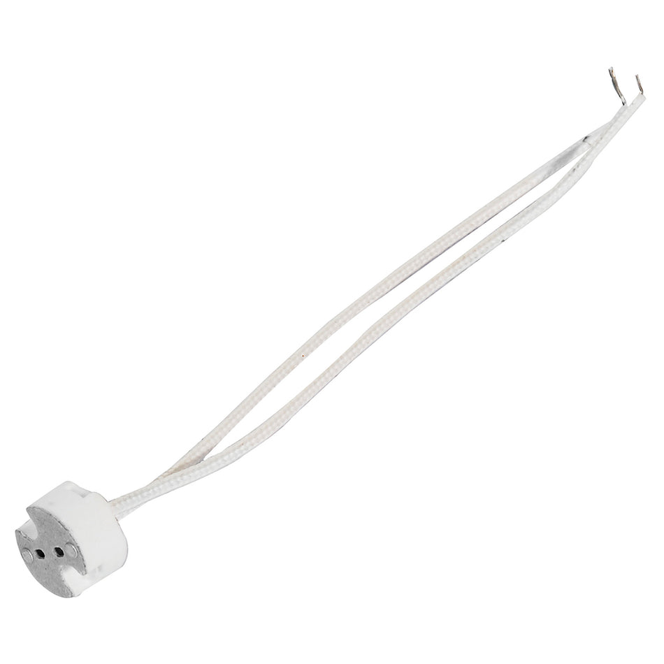 PORTALAMPARA PARA MR BASE BIPIN 2 CM, COLOR BLANCO SKU 1366810