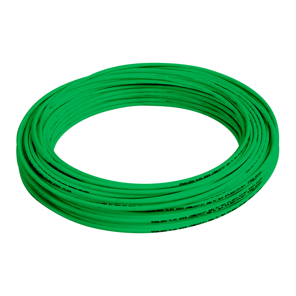 CABLE ELECTRICO THW CALIBRE 12, 100 M COLOR VERDE SKU 1369200