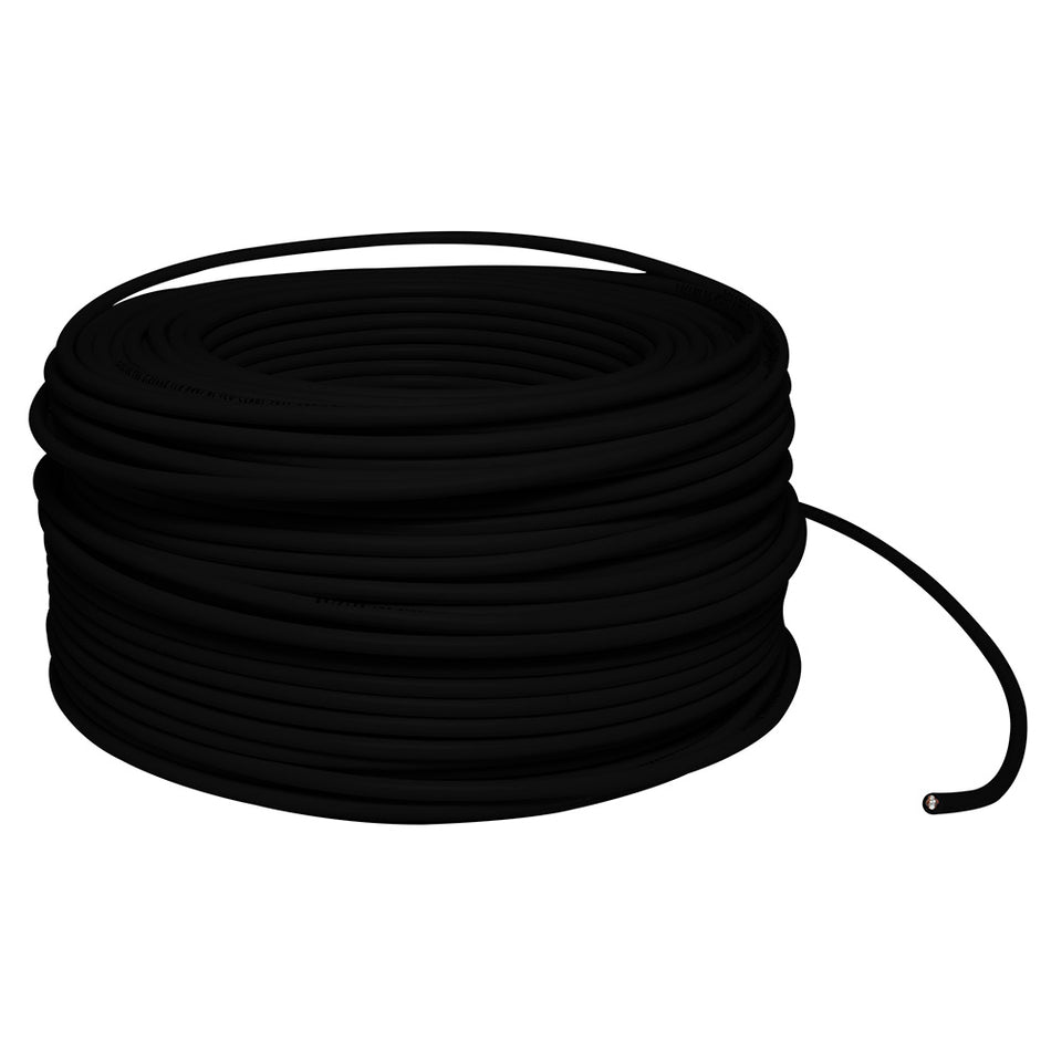CABLE ELECTRICO THW CALIBRE 10, 100 M COLOR NEGRO SKU 1369440