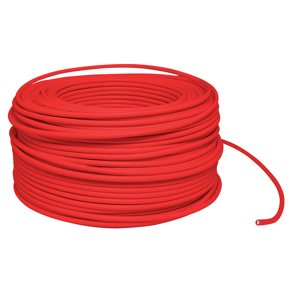 CABLE ELECTRICO THW CALIBRE 10, 100 M COLOR ROJO SKU 1369450
