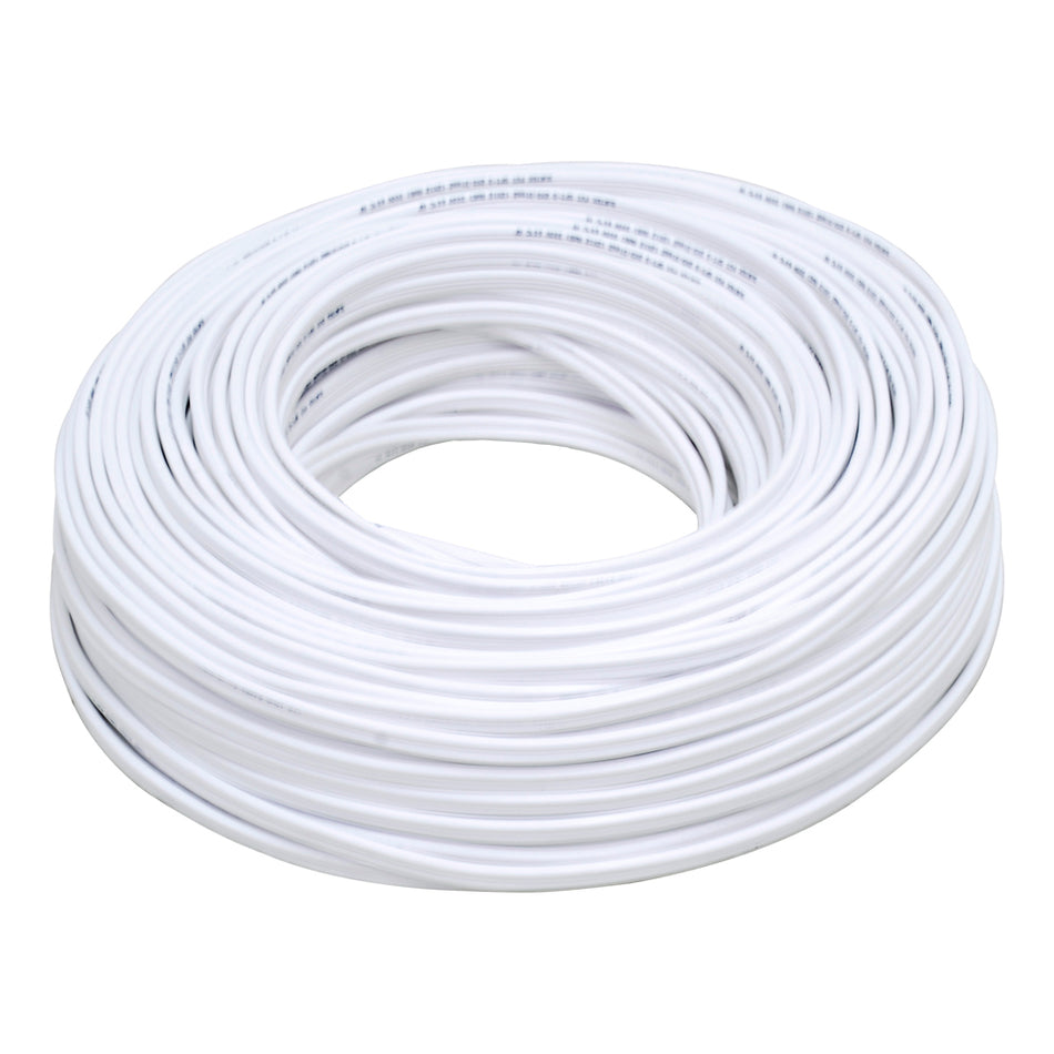 CABLE ELECTRICO POT CCA 2 X 14, 100 M COLOR BLANCO SKU 1369530