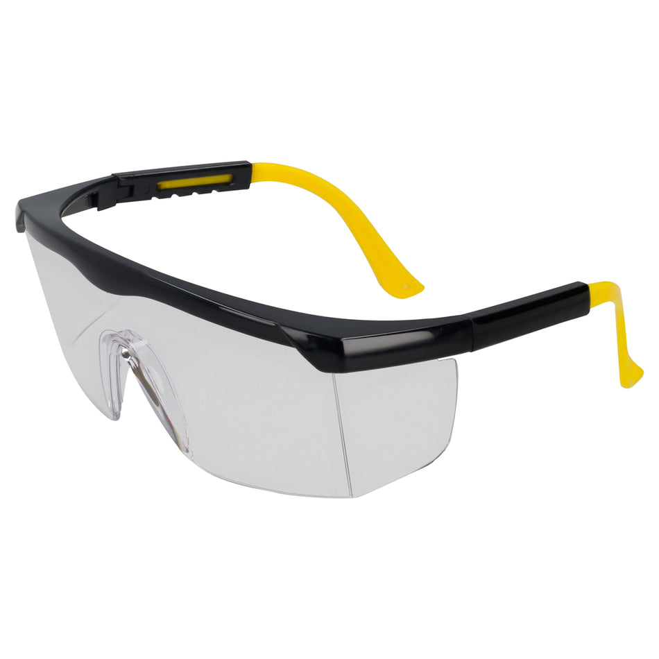 LENTES DE SEGURIDAD MODELO AJUSTABLE, TRANSPARENTES SKU 1373260