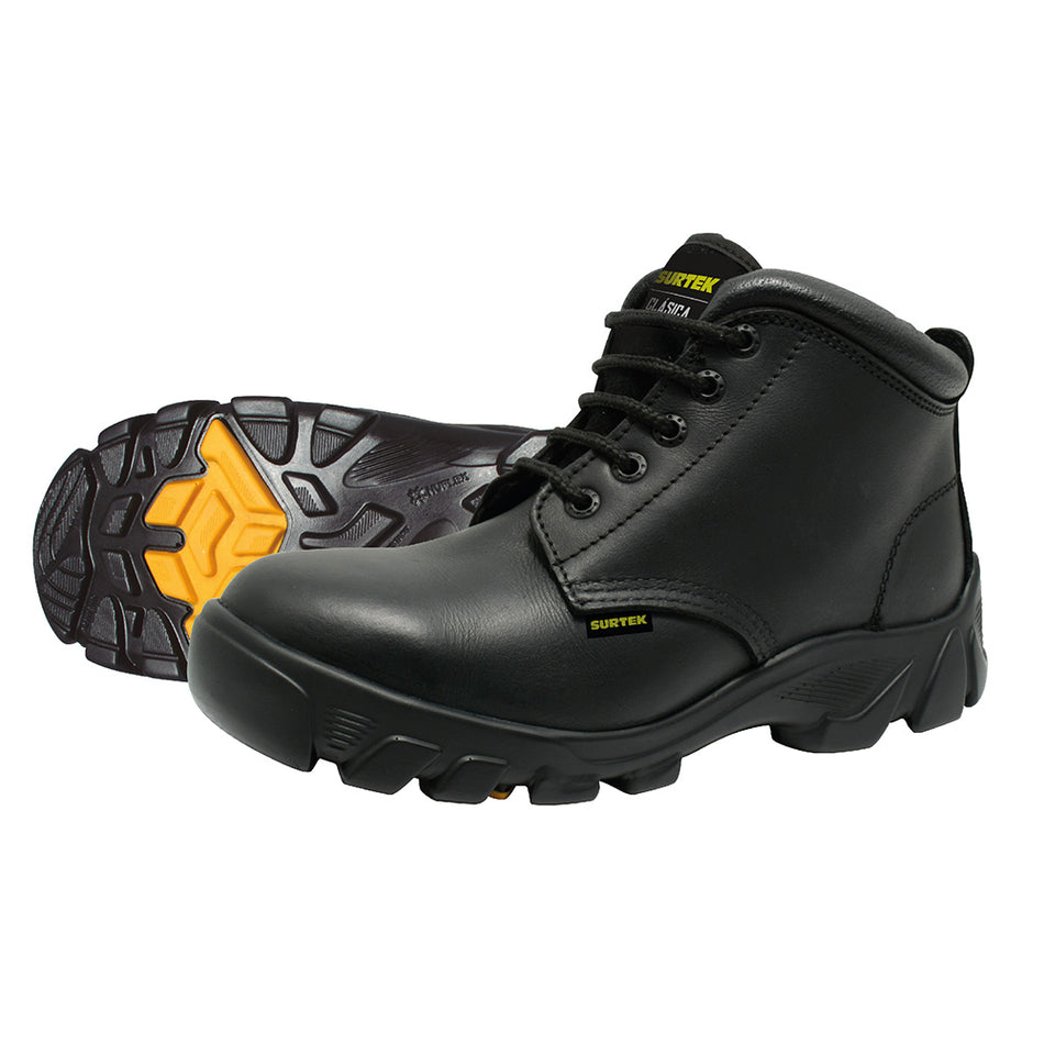 BOTAS DE SEGURIDAD CLASICAS CON CASQUILLO DE ACERO #26.5 CM SKU 1375820