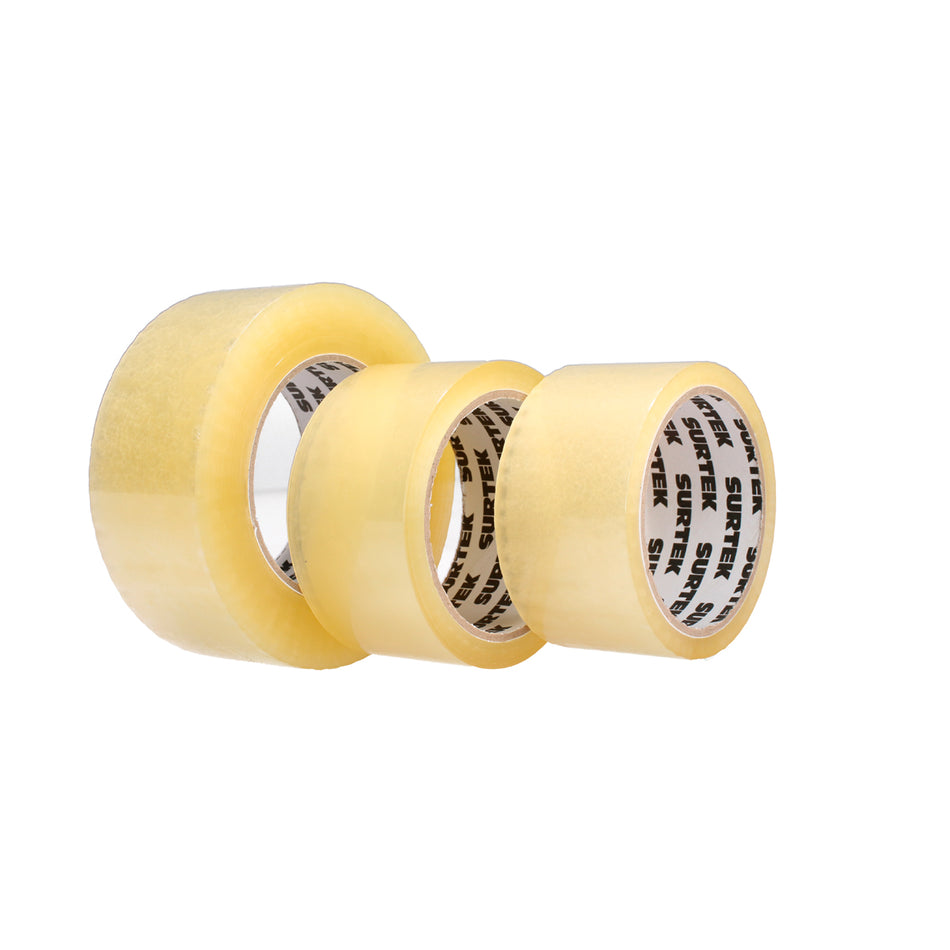 CINTA TRANSPARENTE DE ACRALICO PARA EMPACAR 48 MM X 50 M SKU 1380250