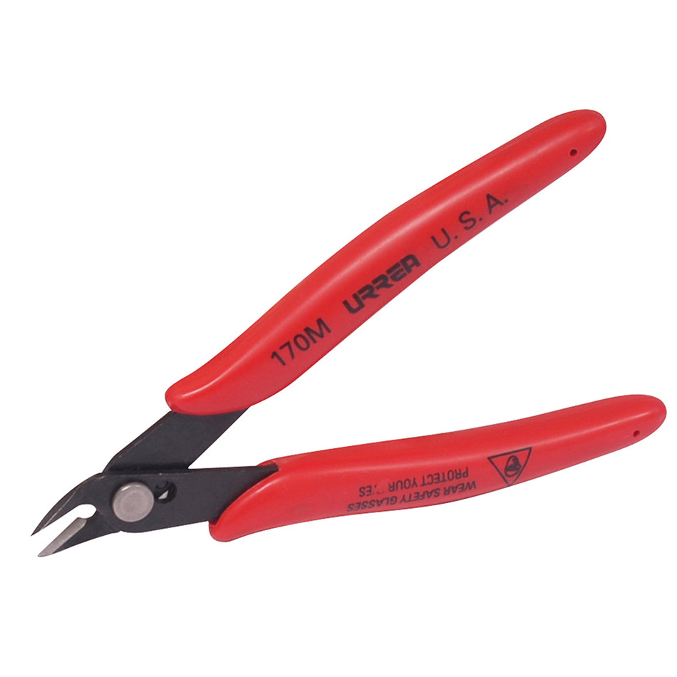 PINZA PARA ELECTRONICA CON MANGO RUBBER GRIP DE 5 1 8 CORTE AL RAS 22 SKU 170M