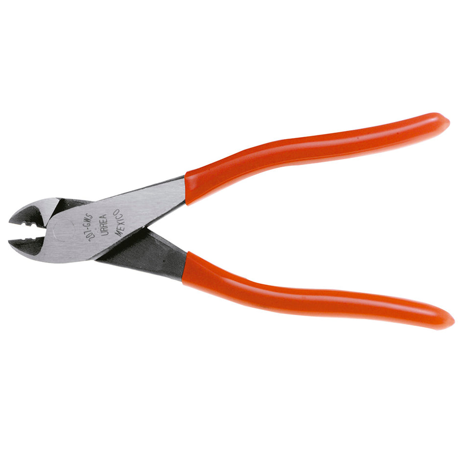 Pinza para electricista con mango rubber grip de 7-5/16" corte diagonal con pela alambre a SKU 207GWS