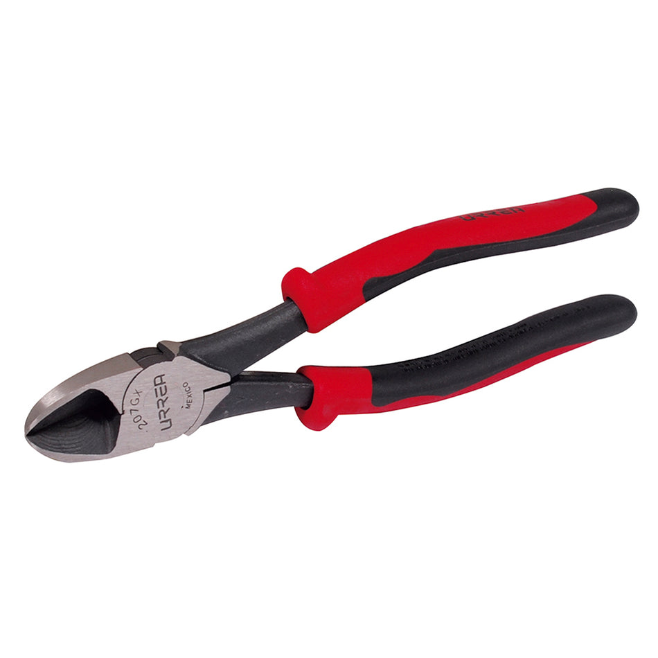 Pinza para electricista con mango bimaterial de 7-3/4" corte diagonal alta palanca SKU 207GX