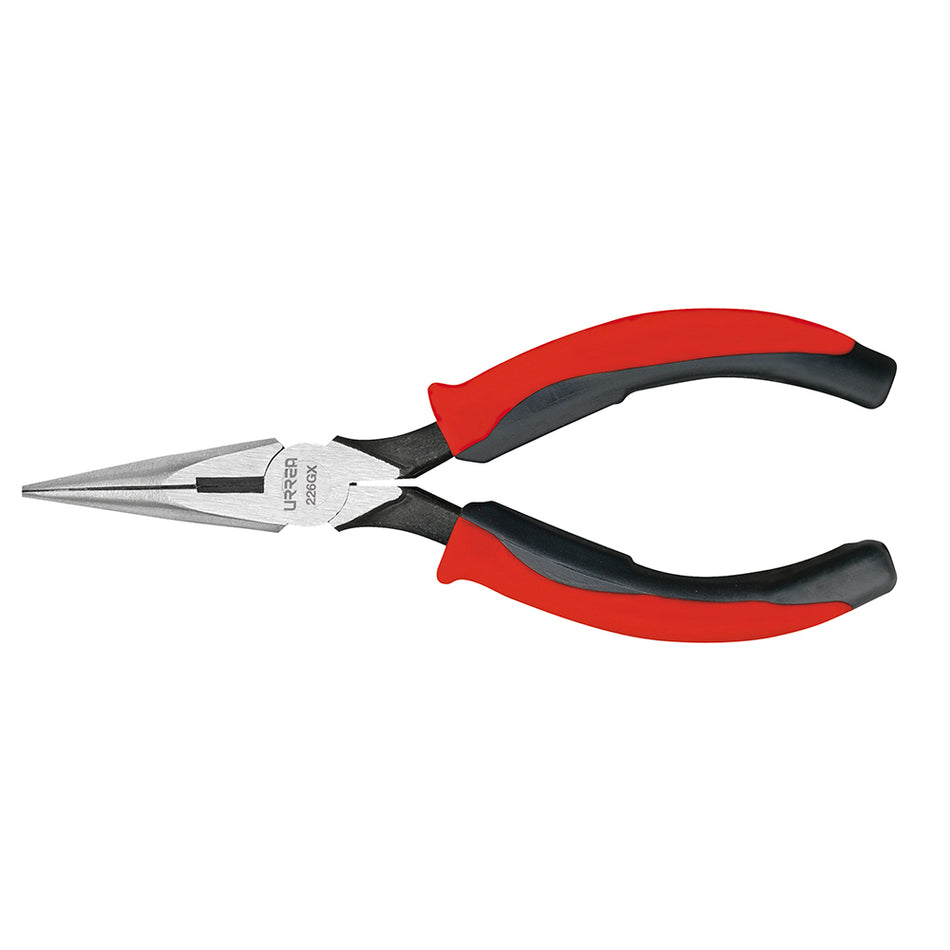PINZA PARA ELECTRICISTA CON MANGO BIMATERIAL DE 6 23 32 PUNTA LARGA CORTE LATERAL SIN RES SKU 226GX
