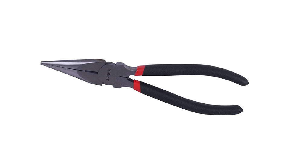 Pinza para electricista con mango rubber grip de 8-9/16" punta larga corte lateral SKU 2292GI