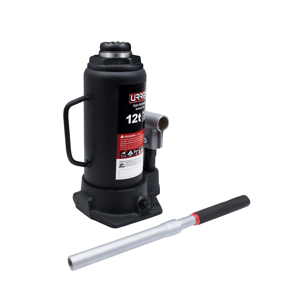 GATO HIDRAULICO DE BOTELLA 12 TON SKU 2412N