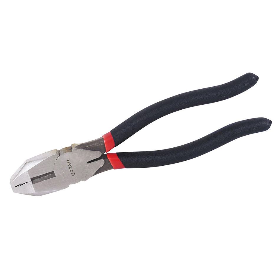 Pinza para electricista con mango rubber grip de 8-9/16" corte lateral SKU 268GI