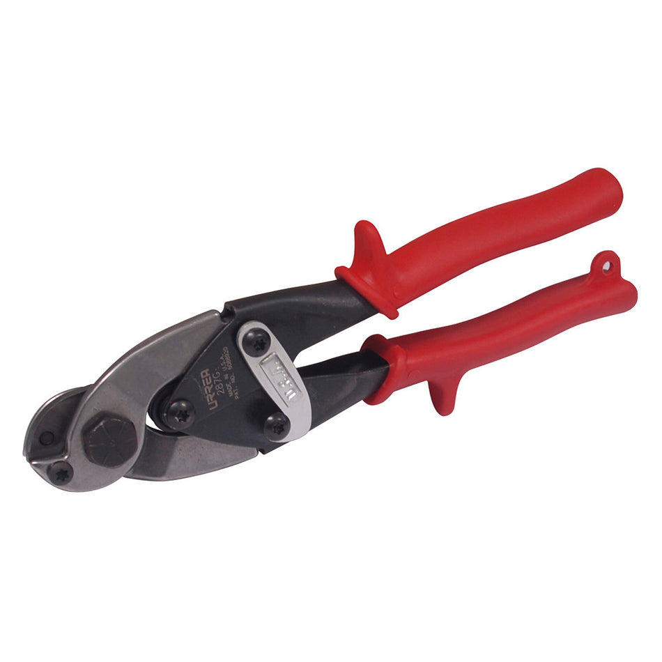 TIJERA CORTA CABLE Y ALAMBRE CON MANGO RUBBER GRIP DE ACERO 9 SKU 287G
