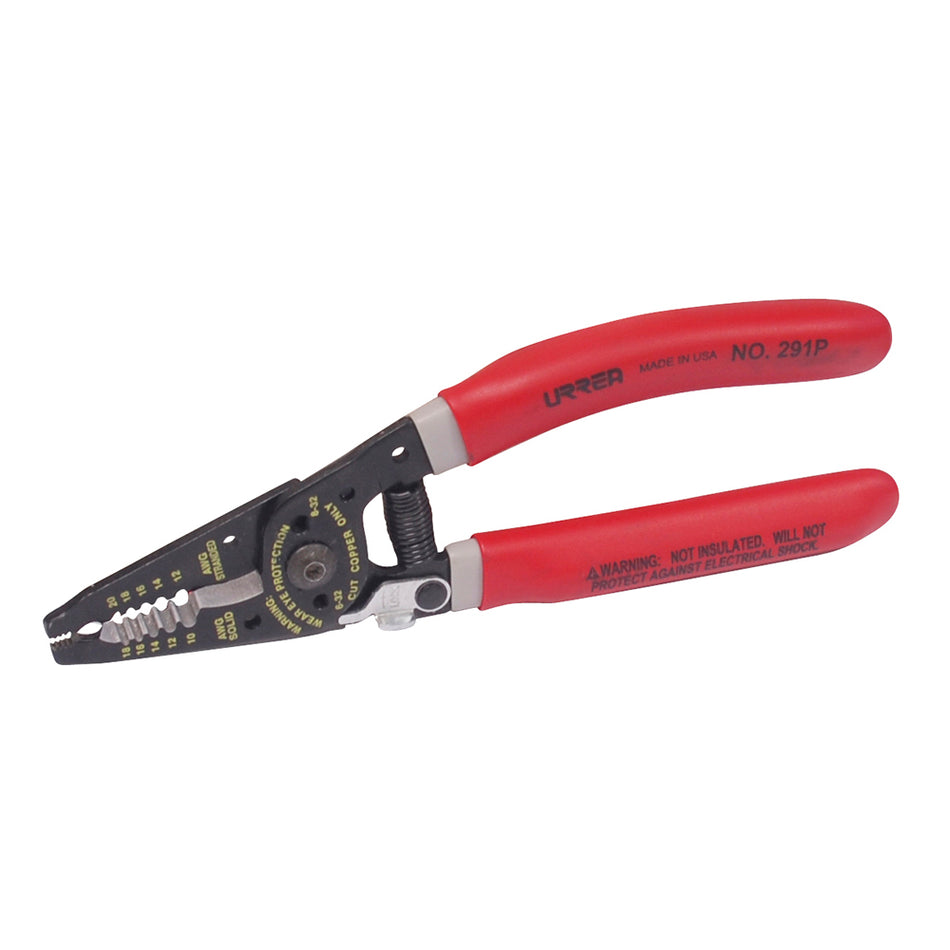 PINZA PELACABLE CON MANGO AIR CUSHION 10 20 AWG DE 7 1 4 ERGONOMICA SKU 291P