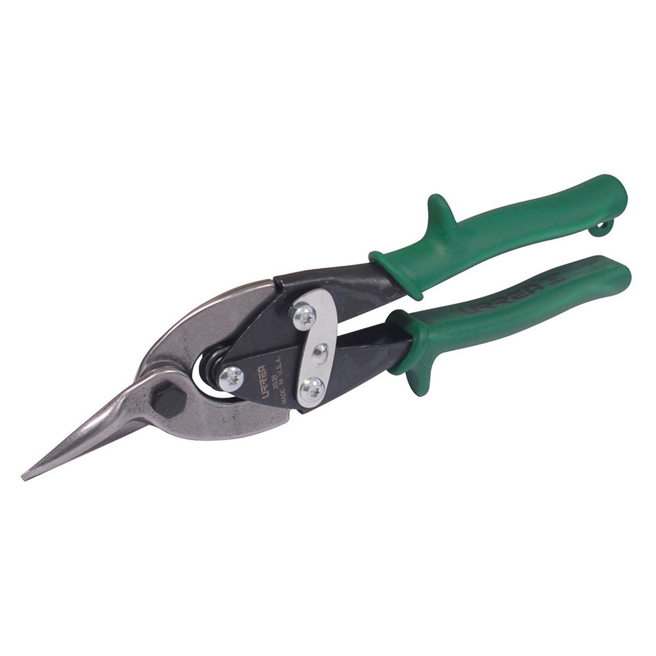 TIJERA PARA HOJALATERO CON MANGO RUBBER GRIP TIPO AVIACION DERECHA 10 SKU 303R