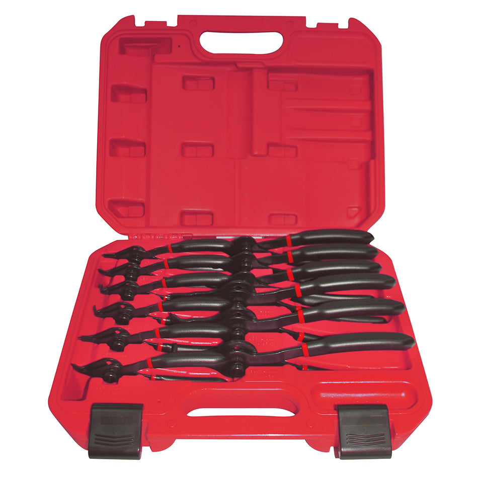 JUEGO DE PINZAS PARA ANILLOS DE RETENCION 12 PIEZAS SKU 360C