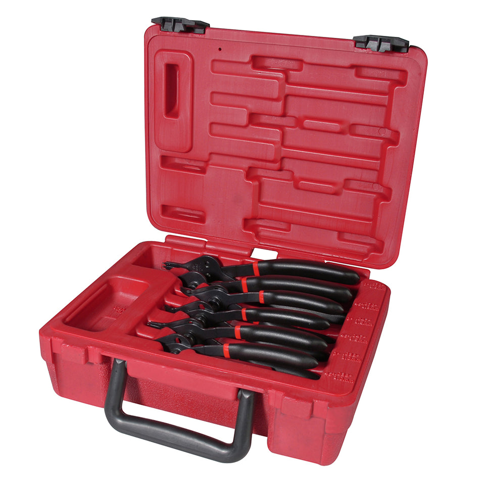 JUEGO DE PINZAS PARA ANILLOS DE RETENCION 6 PIEZAS SKU 360D