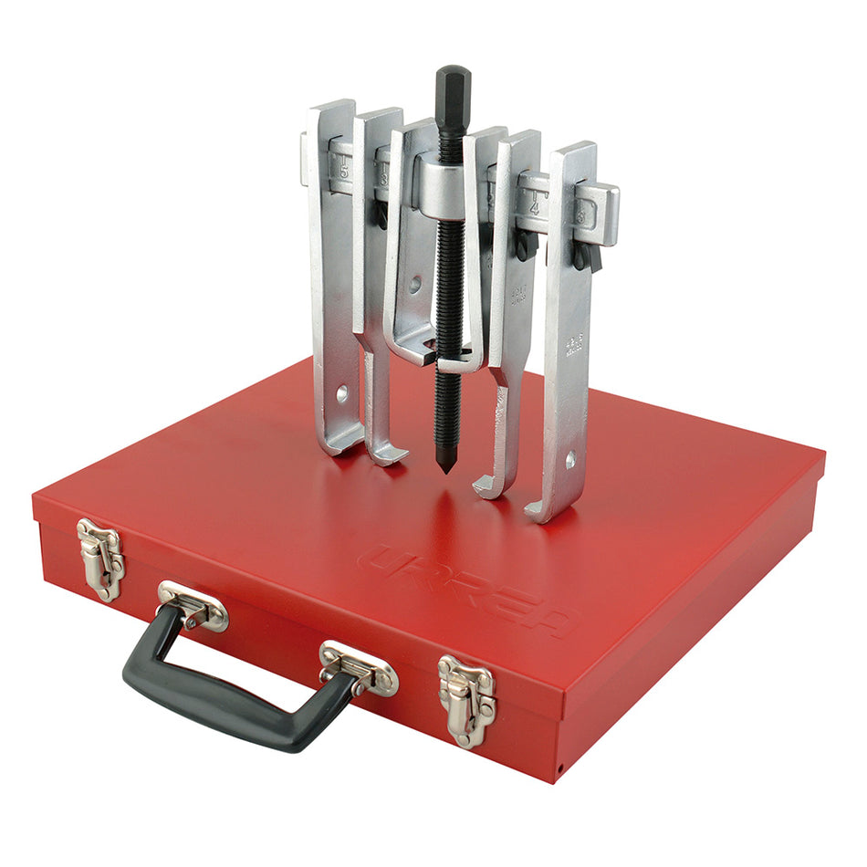 EXTRACTOR QUIJADA RECTA TIPO A 6 TON 13 PIEZAS EN CAJA METALICA SKU 4213B