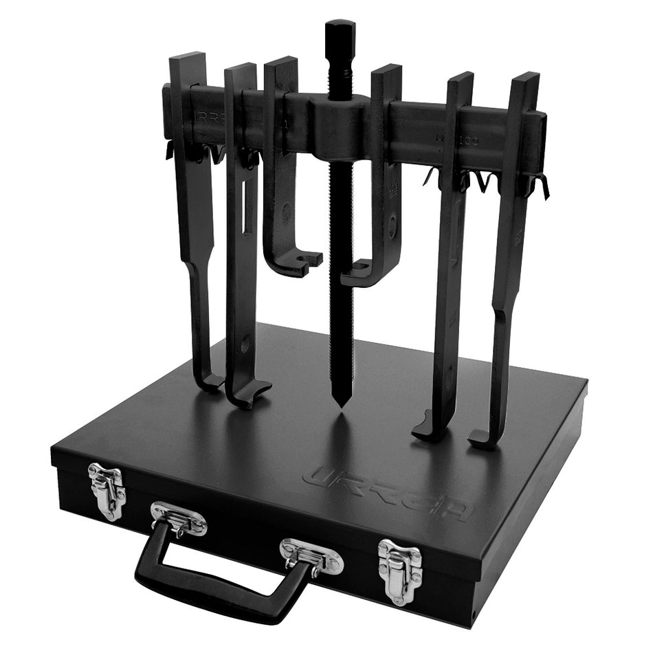 EXTRACTOR QUIJADA RECTA TIPO A FOSFATIZADA 10 TON 13 PIEZAS EN CAJA METALICA SKU 4234BB