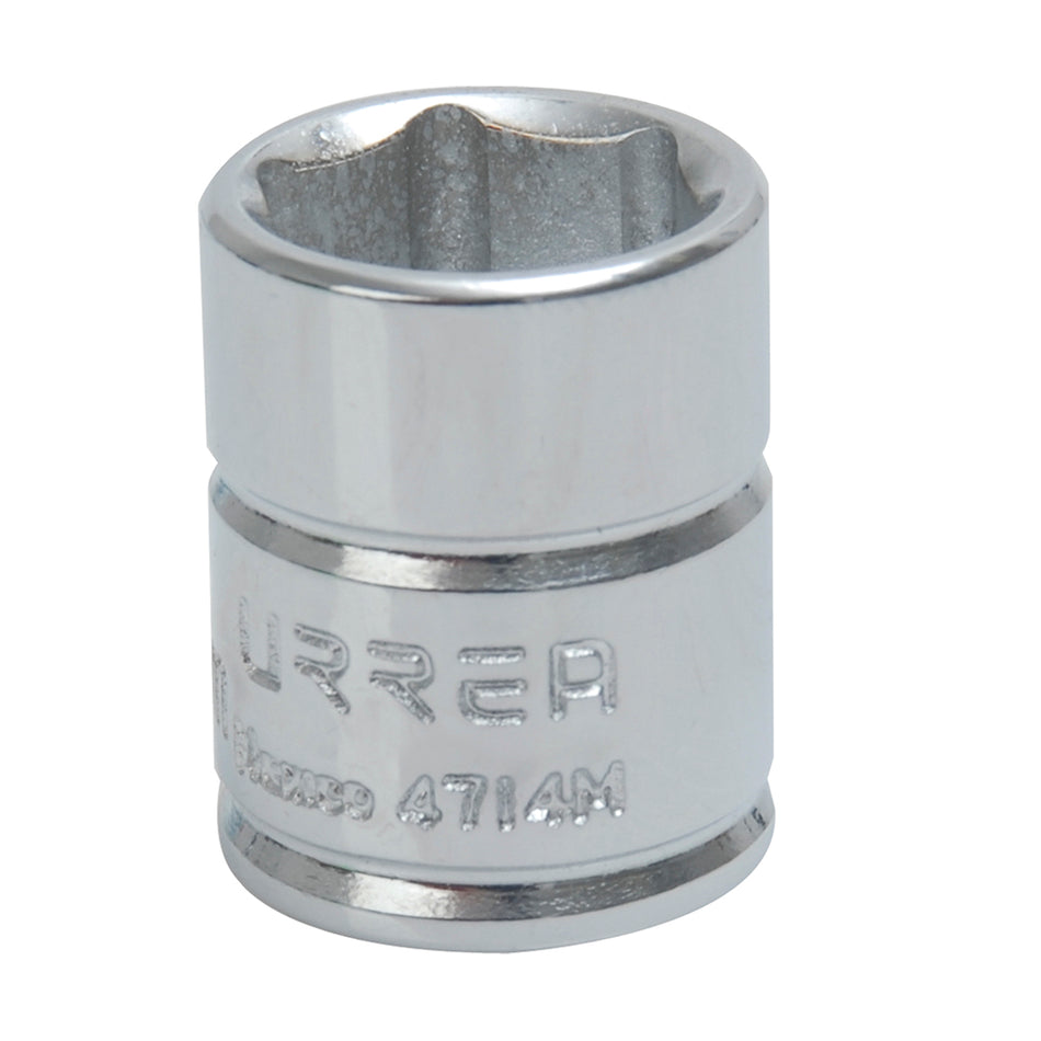 DADO CUADRO DE 1 4 6 PUNTAS METRICO 14 MM SKU 4714M