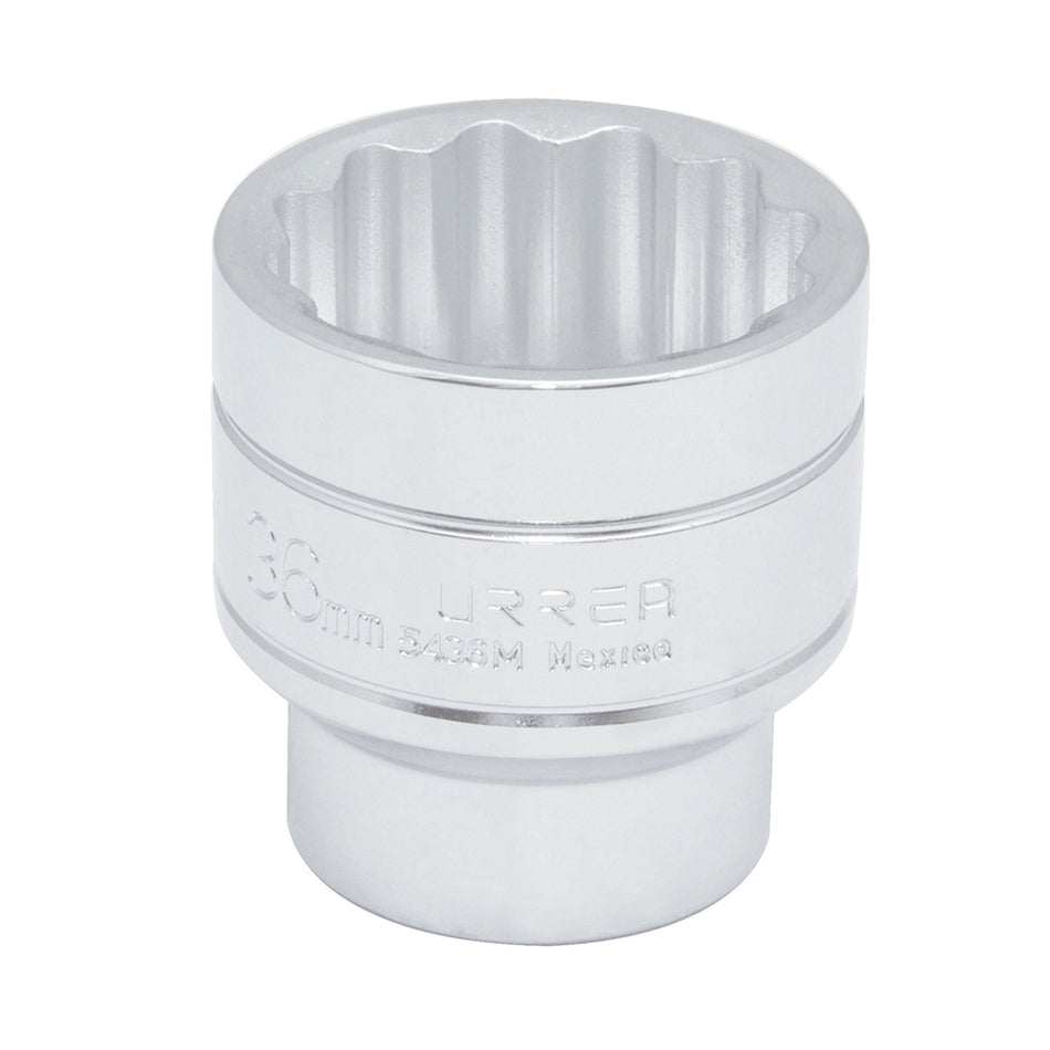 DADO CUADRO DE 1 2 12 PUNTAS METRICO 36 MM SKU 5436M