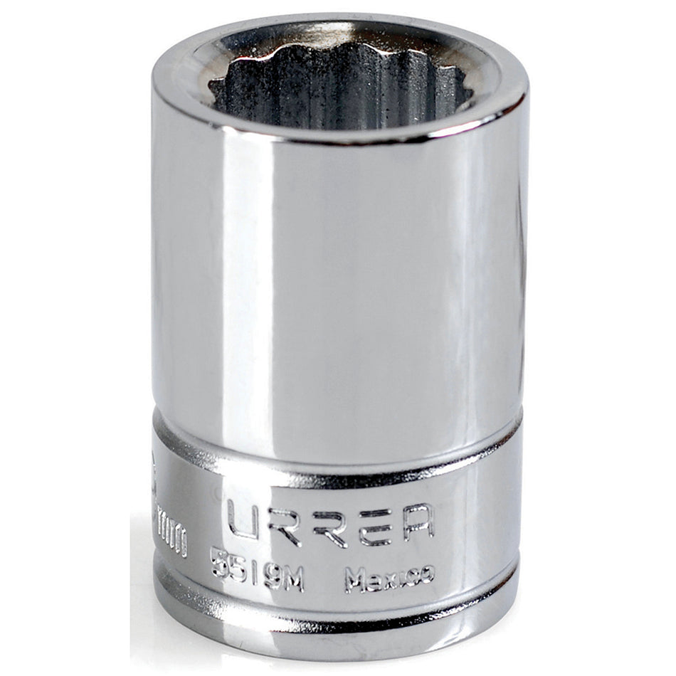 DADO CUADRO DE 3 4 12 PUNTAS METRICO 19 MM SKU 5519M