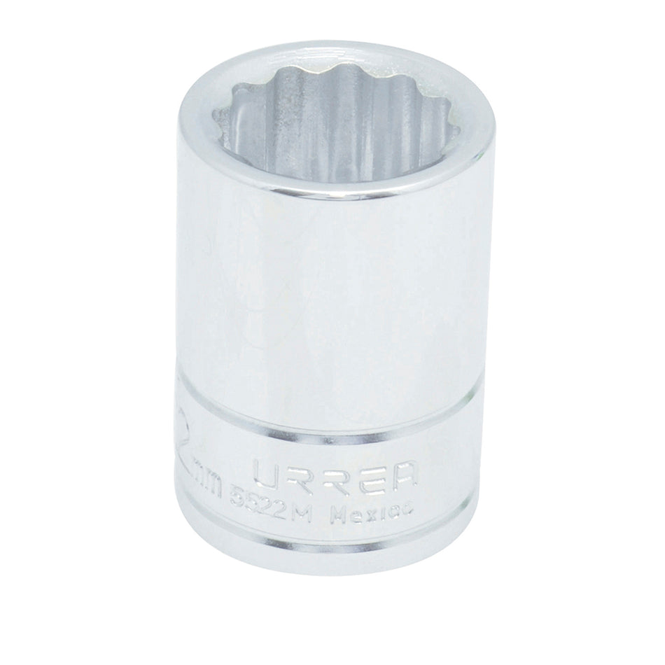 DADO CUADRO DE 3 4 12 PUNTAS METRICO 22 MM SKU 5522M