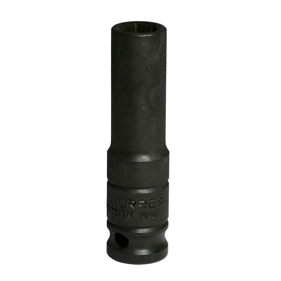 Dado de impacto largo cuadro de 1/2", 6 puntas, métrico, 12 mm SKU 7312M