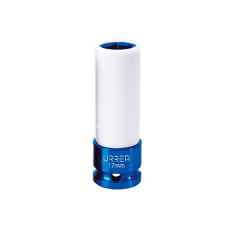 DADO DE IMPACTO METRICO CUADRO DE 1 2 CON PROTECCION NYLAMID 17 MM SKU 7317MP