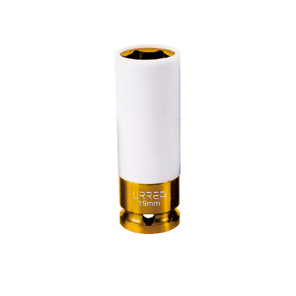 DADO DE IMPACTO METRICO CUADRO DE 1 2 CON PROTECCION NYLAMID 19 MM SKU 7319MP