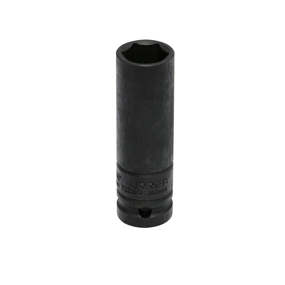 DADO DE IMPACTO LARGO PARED DELGADA CUADRO DE 1 2 6 PUNTAS EN PULGADAS 11 16 SKU 7322HD