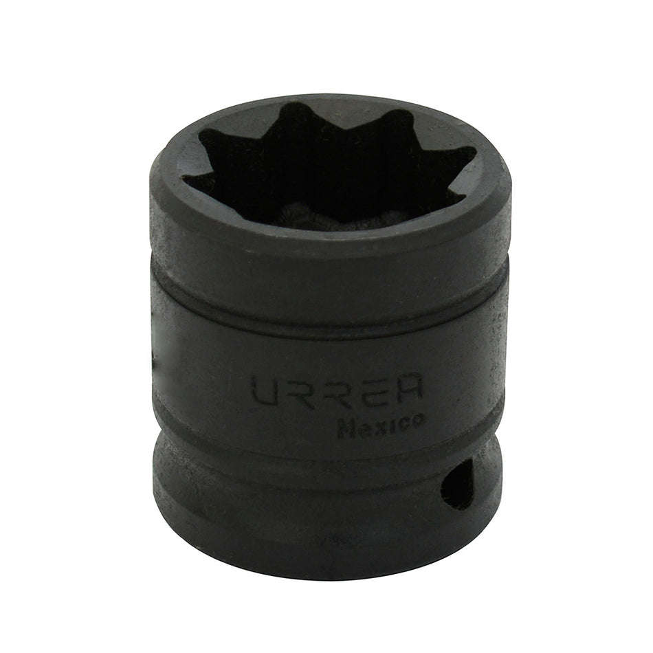 DADO DE IMPACTO CUADRO DE 1 2 8 PUNTAS EN PULGADAS 1 1 16 SKU 7434S