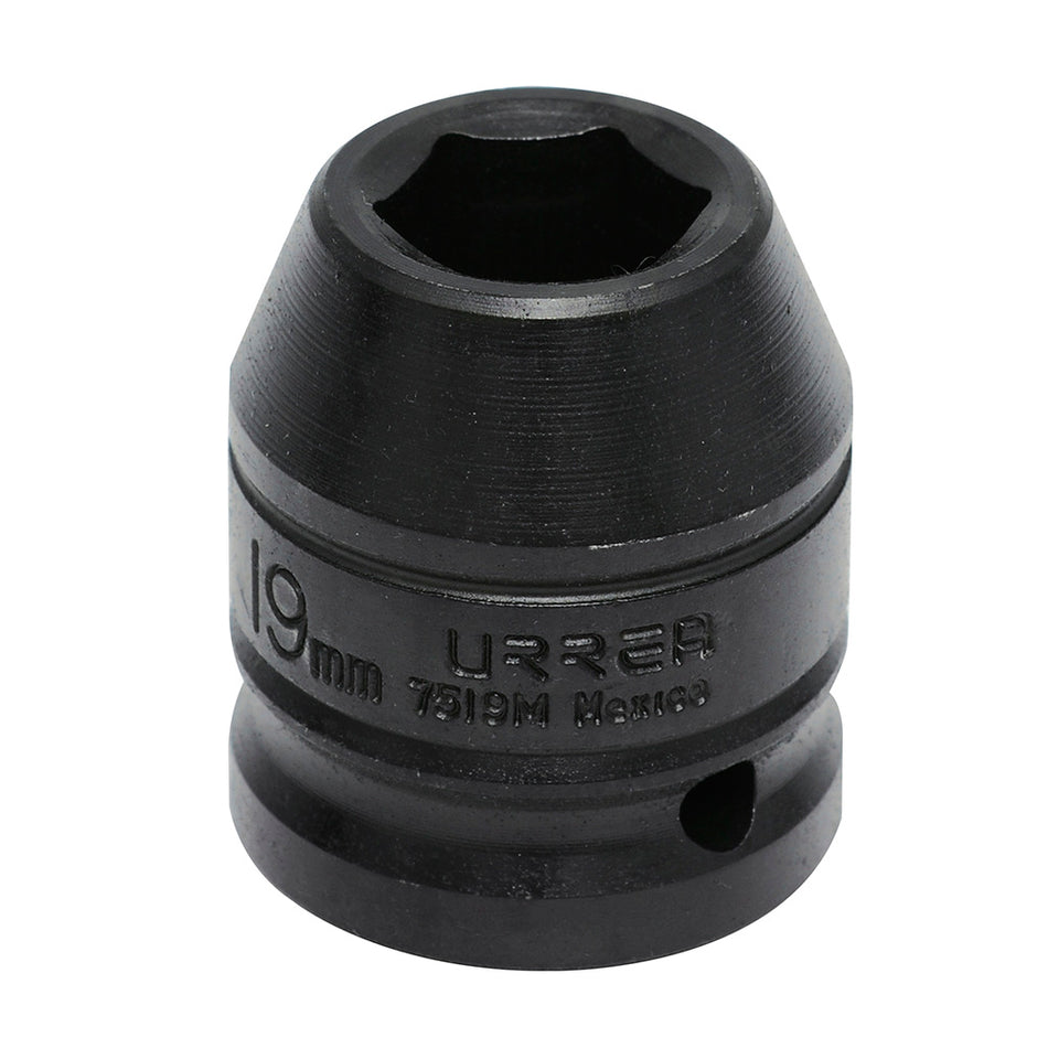 DADO DE IMPACTO CUADRO DE 3 4 6 PUNTAS METRICO 19 MM SKU 7519M
