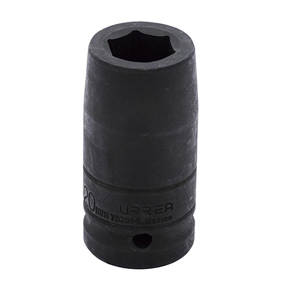 Dado de impacto largo cuadro de 3/4", 6 puntas, métrico, 20 mm SKU 7520ML